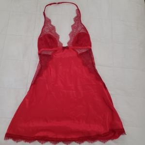 Victoria's Secret Silk & Lace Lingerie Slip